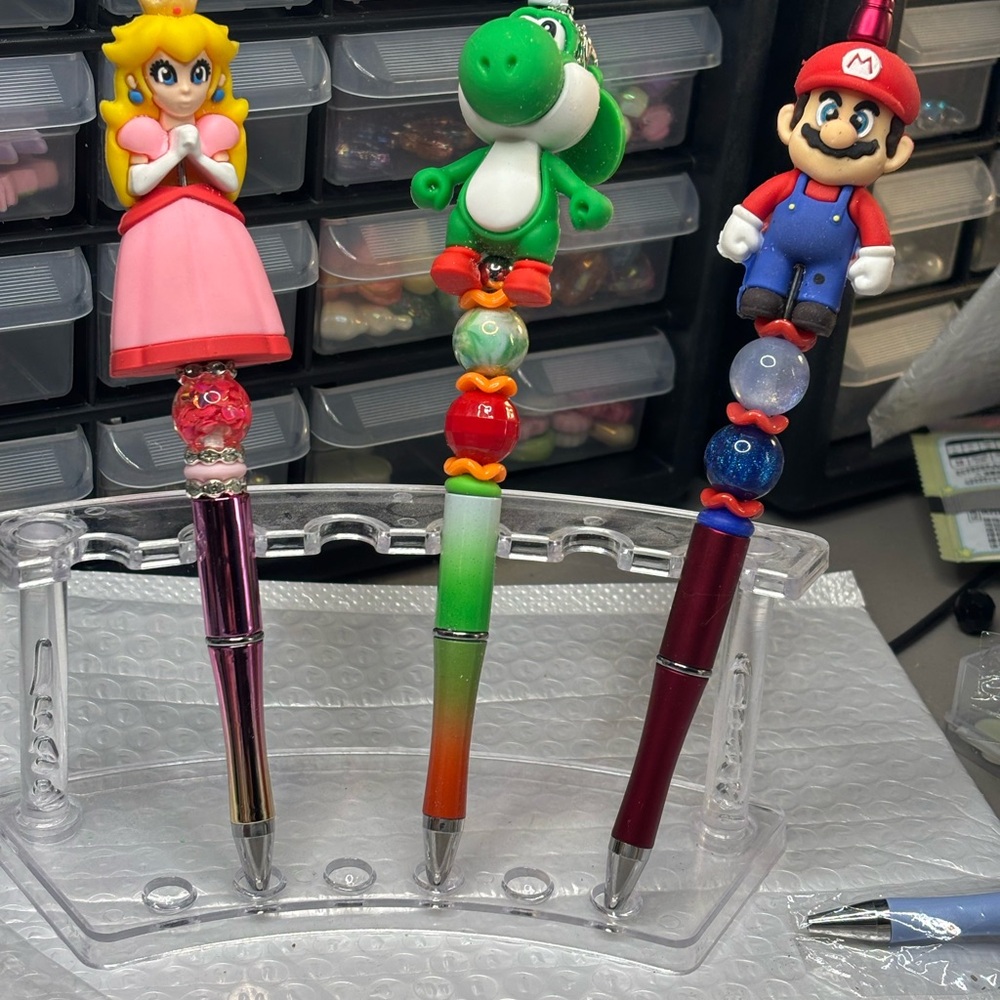 Super Mario Character Pens - extended pen Set of 3